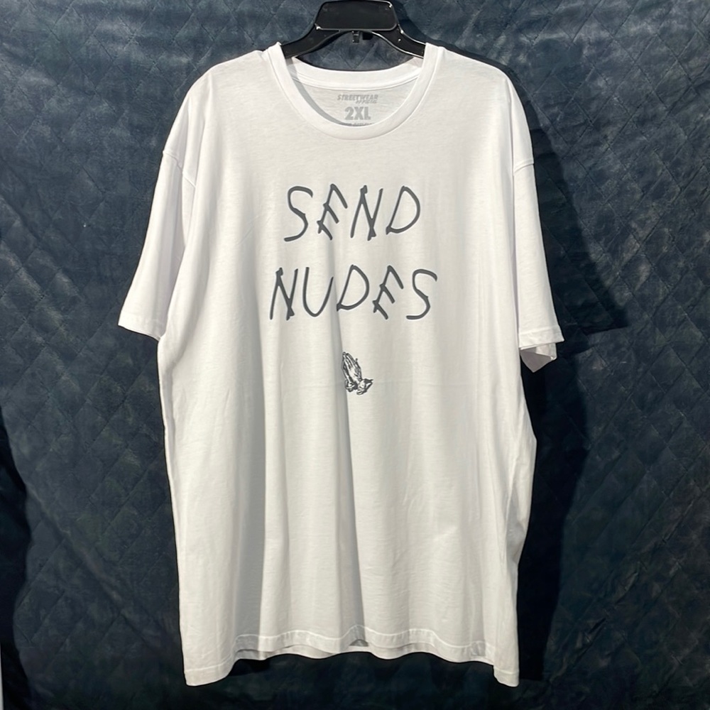 Street wear mens 2X send nude logo